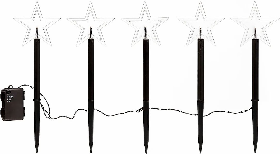 IC Winterworld LED Stern "Weihnachtsstern, Weihnachtsdeko", Gartenstecker m günstig online kaufen