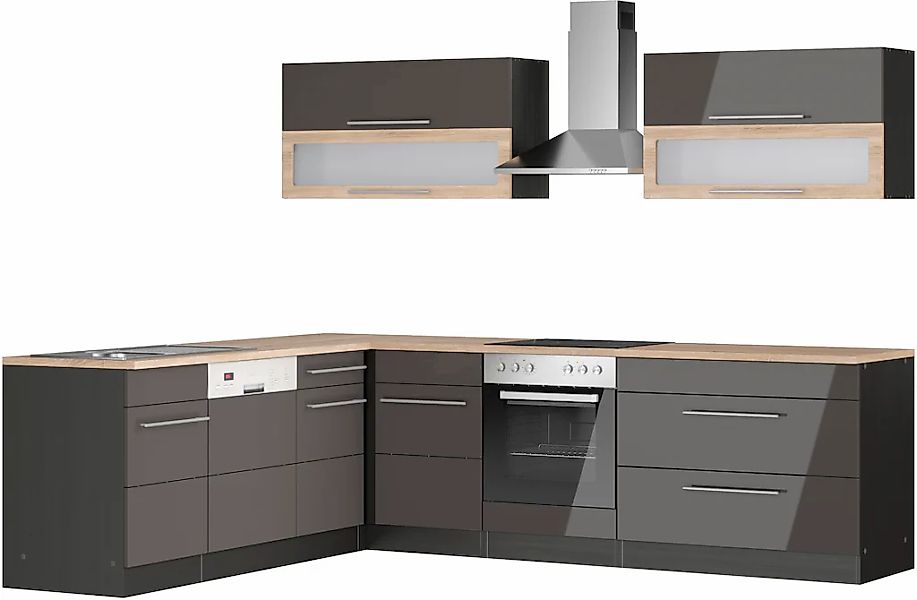 HELD MÖBEL Winkelküche "Wien", Stellbreite 220 x 270 cm, wahlweise mit E-Ge günstig online kaufen