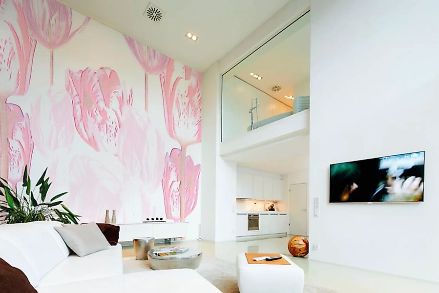 Architects Paper Fototapete »Atelier 47 Tulip Artwork 1«, floral, Vlies, Wa günstig online kaufen