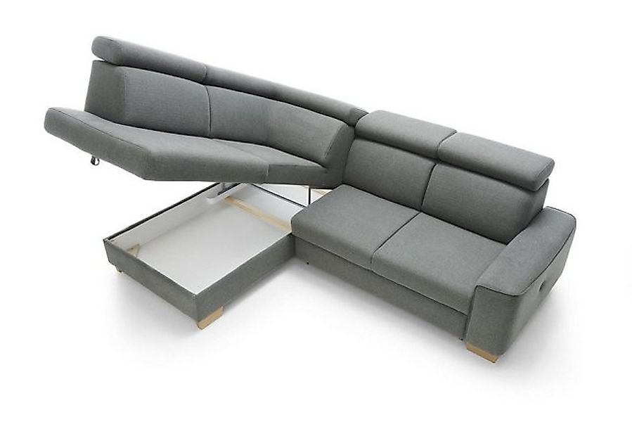 Xlmoebel Ecksofa Neues Ecksofa mit modernem Stoffbezug - Schlafsofa, das al günstig online kaufen