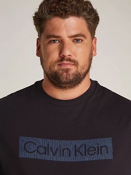 Calvin Klein Big&Tall T-Shirt "BT BOX STRIPED LOGO T-SHIRT", in Großen Größ günstig online kaufen