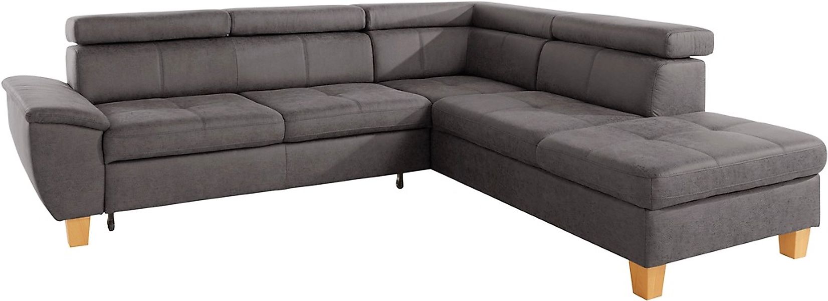 exxpo - sofa fashion Ecksofa »Enya, aufwendige Detailverarbeitung, hoher Si günstig online kaufen