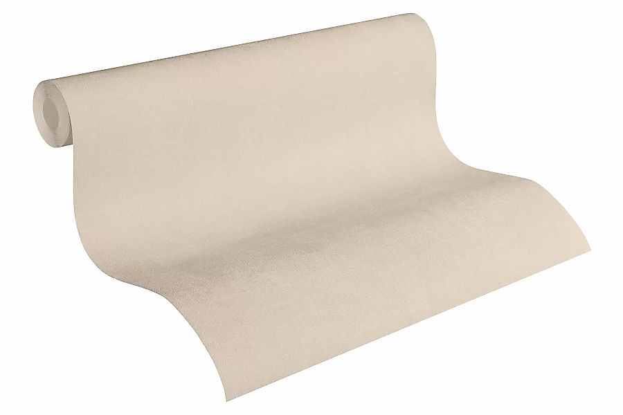 Daniel Hechter Vliestapete Uni Beige FSC® günstig online kaufen