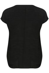 KAFFE Curve Kurzarmbluse Kurzarm-Bluse KCalia Große günstig online kaufen