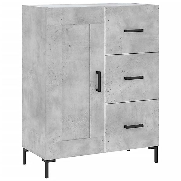 vidaXL Sideboard Betongrau 69,5x34x90 cm Holzwerkstoff 830264 günstig online kaufen