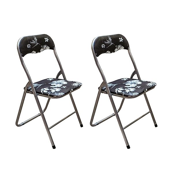 HTI-Living Klappstuhl Klappstuhl Dima Blume 2er-Set günstig online kaufen