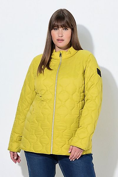 Ulla Popken Steppjacke HYPRAR Leichtstepp-Jacke Kontrastfutter günstig online kaufen