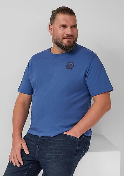 s.Oliver Kurzarmshirt T-Shirt T-Shirt mit Discovery™-Print günstig online kaufen
