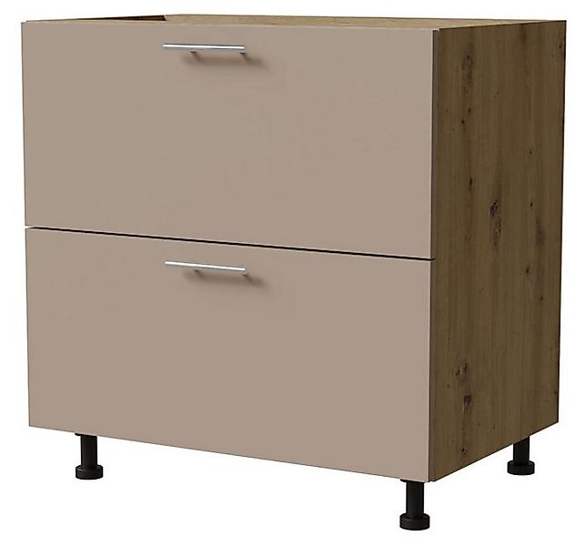 Feldmann-Wohnen Unterschrank Brerra (D2/80, 2 Schubladen, REJS Comfort Box günstig online kaufen