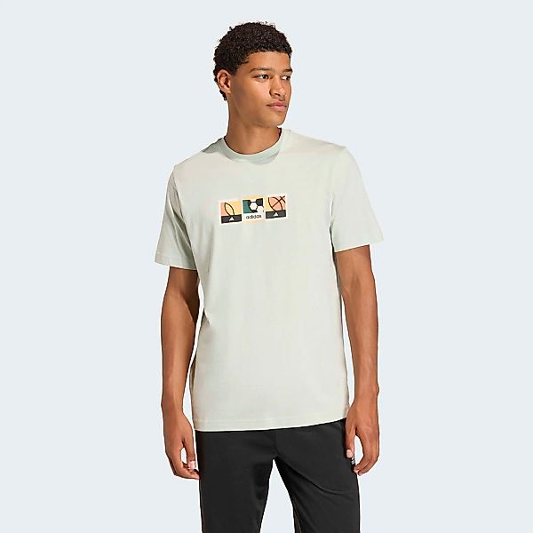 adidas Sportswear T-Shirt "MEMORIES OF SPORT STAMPS GRAPHIC" günstig online kaufen