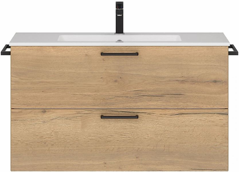 nobilia Waschtisch-Set "Tolvina" vormontiert, mit Soft-Close, 1 Stk. tlg. günstig online kaufen