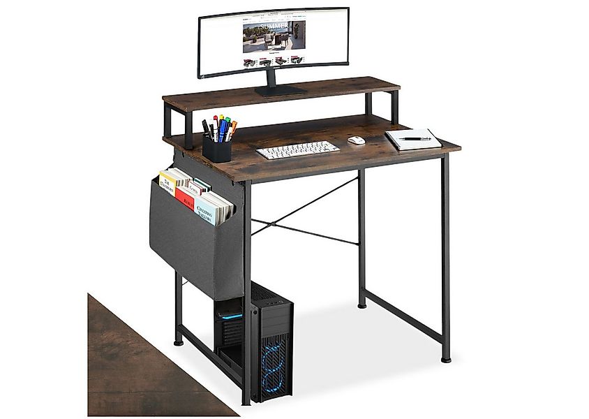 tectake Schreibtisch Everett (1-St., 1 tlg), Funktionaler Schreibtisch mit günstig online kaufen