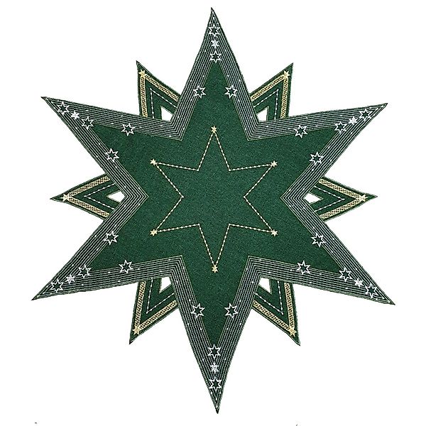 Stoffschmiede Tischdecke / Weihnachten / Stern günstig online kaufen