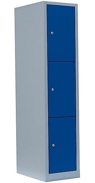 Steelboxx Fächerschrank 3 Fächer Schließfachschrank Fächerschrank Spind 180 günstig online kaufen