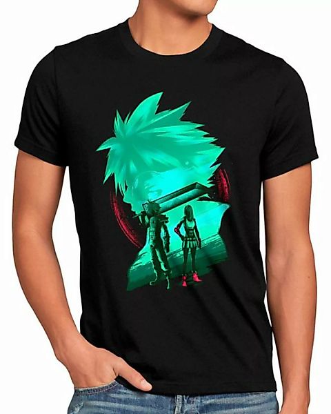 style3 Print-Shirt Herren T-Shirt Fantasy Team final fantasy 7 VII rebirth günstig online kaufen