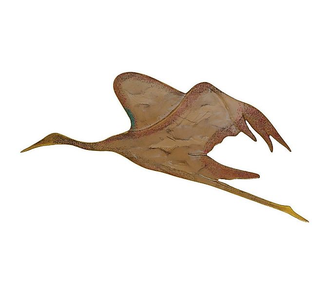 abc HOME Wanddekoobjekt Wanddeko Kranich, Metall, zwei Varianten günstig online kaufen