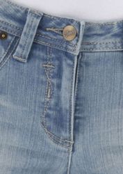 Aniston CASUAL Caprijeans in Used-Waschung günstig online kaufen