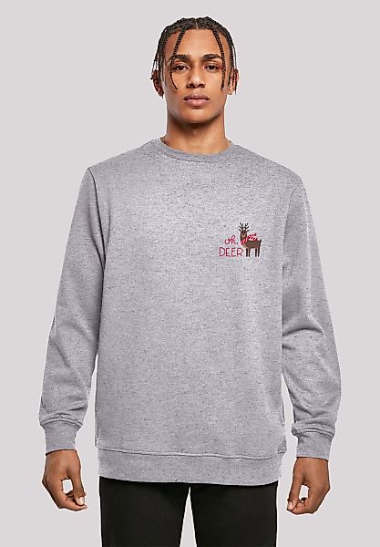 F4NT4STIC Sweatshirt "Christmas Deer" günstig online kaufen