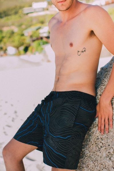 GUGGEN Mountain Badehose Herren Badehosen Badeshorts günstig online kaufen