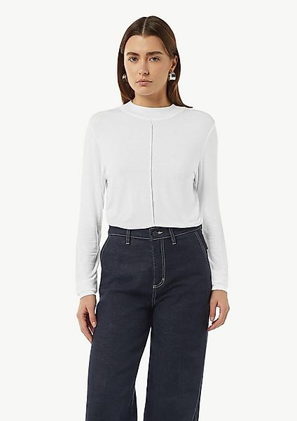 comma Langarmshirt T-Shirt Langarmshirt mit Nahtdetail günstig online kaufen