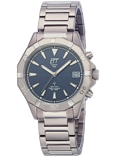 ETT Eco Tech Time Quarzuhr ETT EGT-11356-20M Solar Drive Funkuhr RC Alaska günstig online kaufen