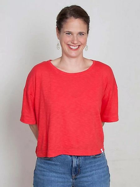 Lore Upcycling Damen Tshirt Cropped günstig online kaufen