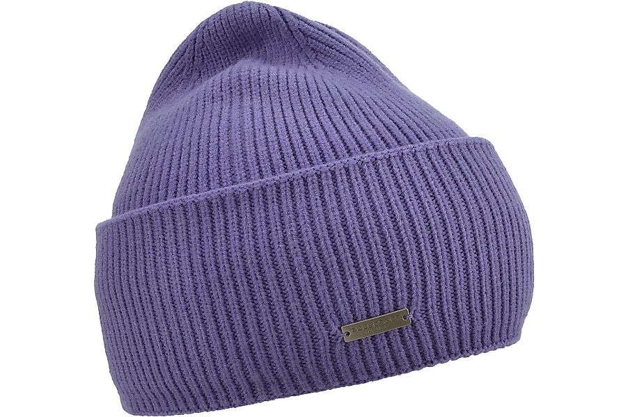 Seeberger Strickmütze Strickmütze mit Aufschlag 19701-1 günstig online kaufen