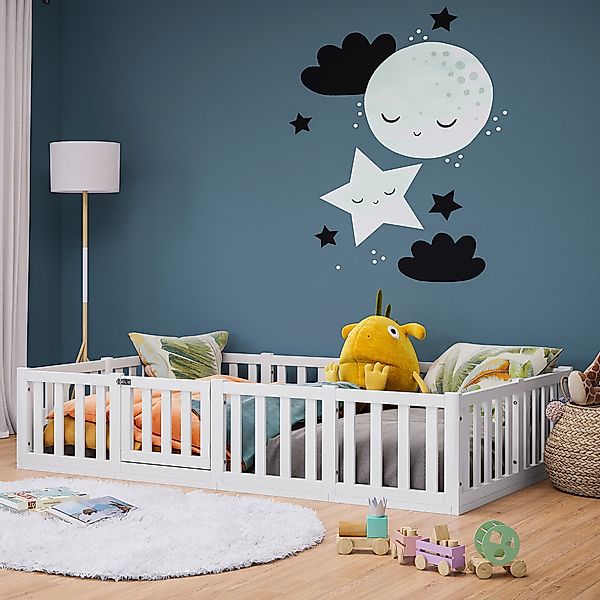 Bellabino Kinderbett Tapi (Bodenbett mit Rausfallschutz günstig online kaufen