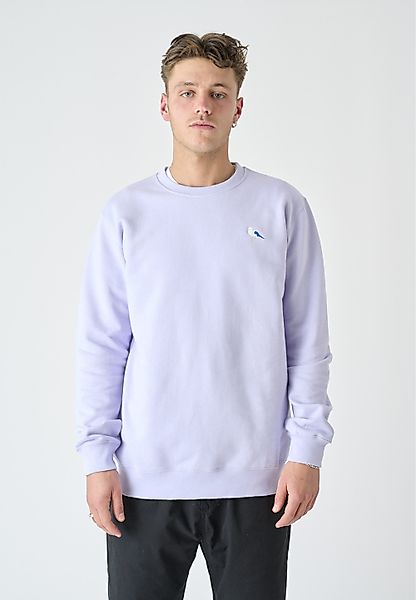 Cleptomanicx Sweatshirt Embro Gull mit kleiner günstig online kaufen