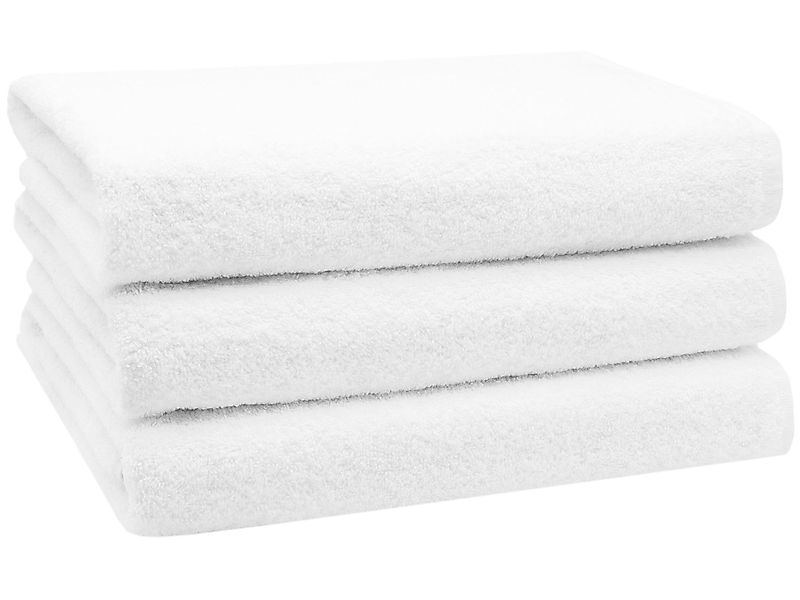 ZOLLNER Duschtücher, Walkfrottier (3-St), Robust, langlebig, günstig online kaufen