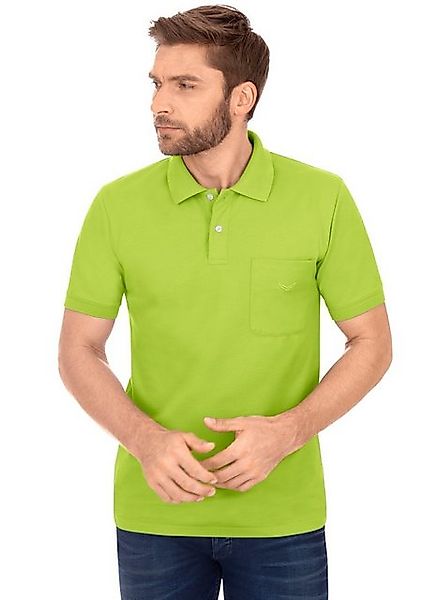 Trigema Poloshirt TRIGEMA Polohemd mit Brusttasche (1-tlg) günstig online kaufen