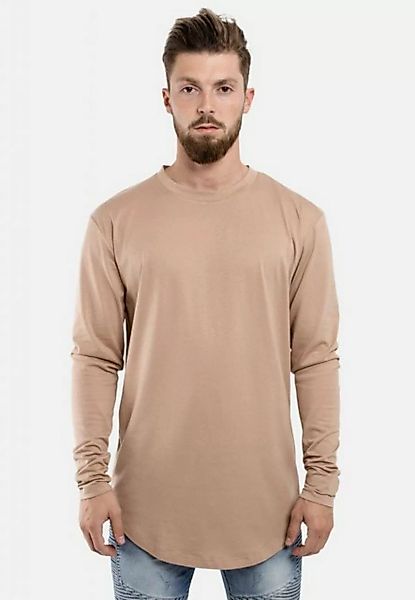 Blackskies T-Shirt Side Zip Langarm Longshirt T-Shirt Desert Small günstig online kaufen