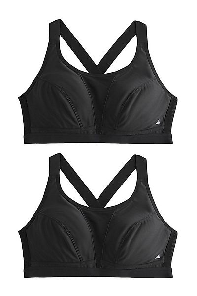 Next Set: Sport-BH 2er-Pack Sport-Kurztops mit starkem Halt (2-tlg) günstig online kaufen