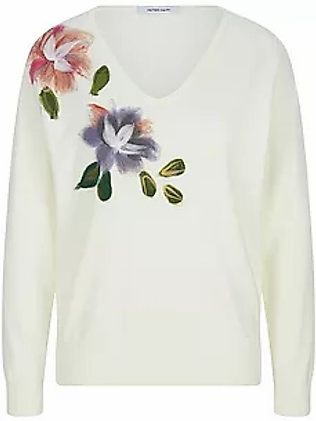 V-Pullover Peter Hahn weiss günstig online kaufen