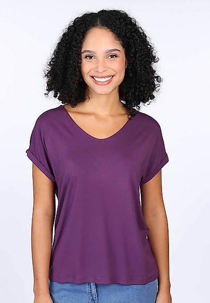 Deerberg T-Shirt Betzinka solid günstig online kaufen