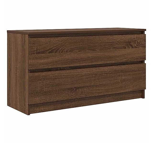vidaXL TV-Schrank TV-Schrank Braun Eichen-Optik 100x35x54 cm Holzwerkstoff günstig online kaufen
