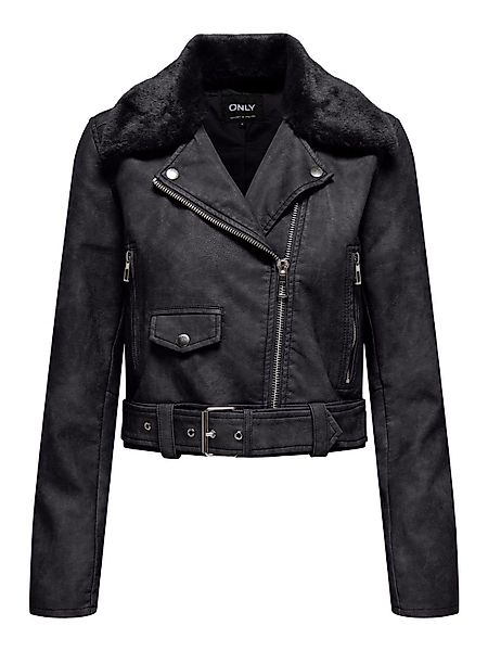 ONLY Lederimitatjacke ONLMACY WASHED BIKER CC günstig online kaufen