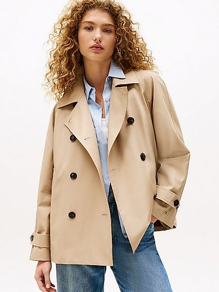 Tommy Hilfiger Trenchcoat COTTON REG SHORT TRENCH COAT günstig online kaufen