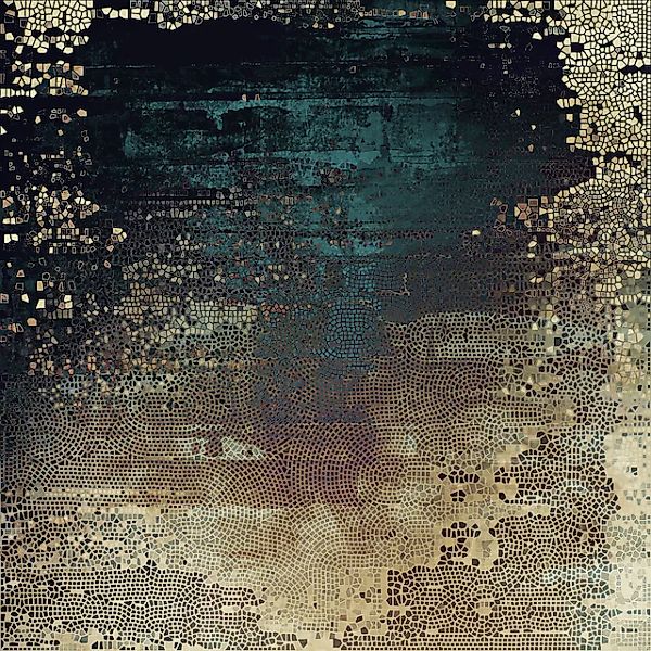 queence Leinwandbild »Golden Snake« Abstrakt   Abstrakte   Kunst   Modern 1 günstig online kaufen