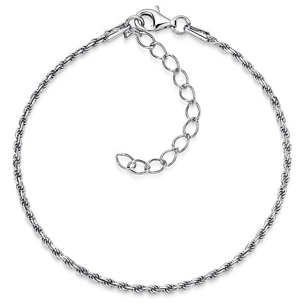 Materia Silberarmband Kordelkette 1,2mm gedreht 18-23cm günstig online kaufen