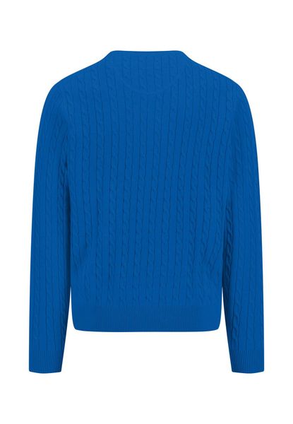 FYNCH-HATTON Strickpullover mit Logo Stickerei günstig online kaufen