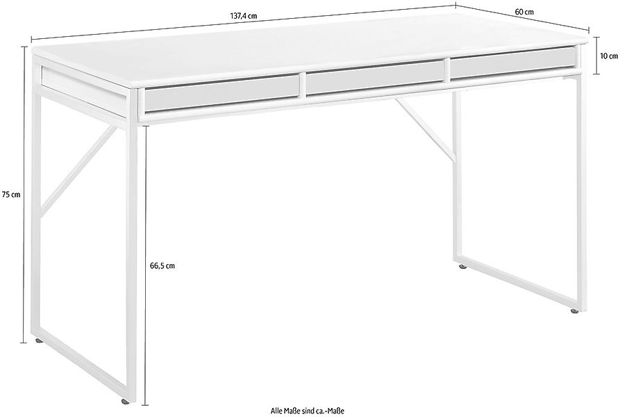 Hammel Furniture Schreibtisch "Mistral Bürotisch, Arbeitstisch, Tisch, Comp günstig online kaufen