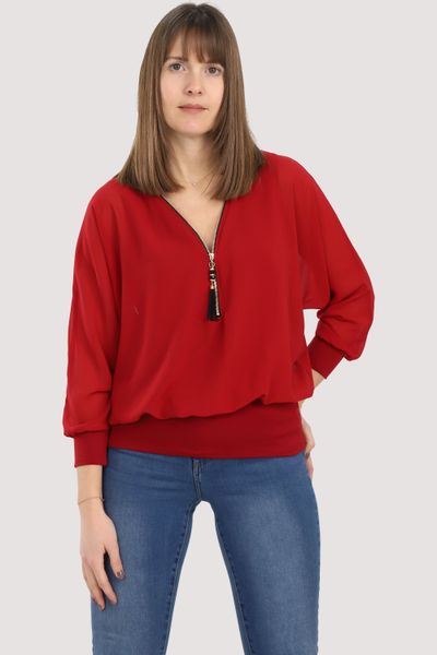 malito more than fashion Chiffonbluse 6297 günstig online kaufen