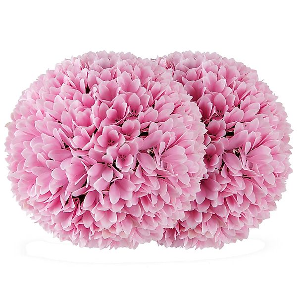 Kunstpflanze, COSTWAY, 2er φ28cm Buchsbaumkugel UV-beständig günstig online kaufen