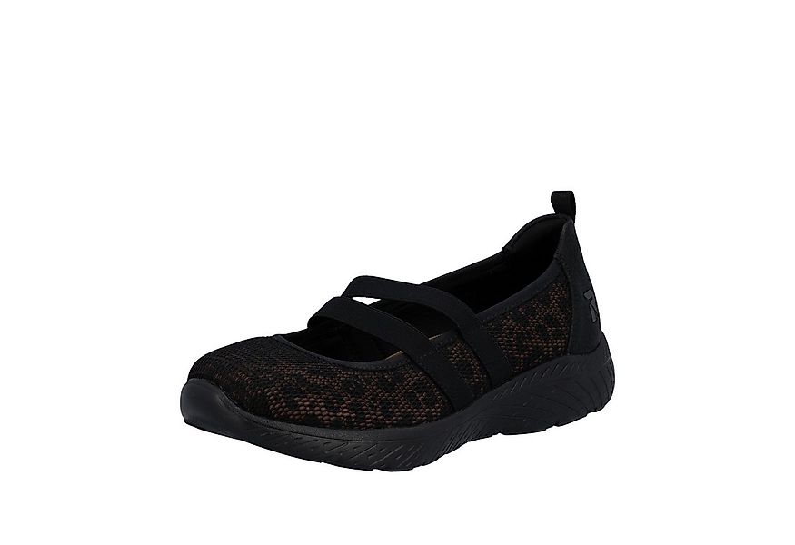 Rieker Ballerina Slipper, Schlupfschuh mit Stretchbänder günstig online kaufen