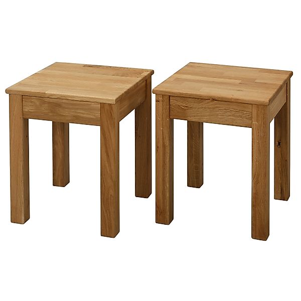 Krok Wood Hocker 2x Hocker Tomas günstig online kaufen