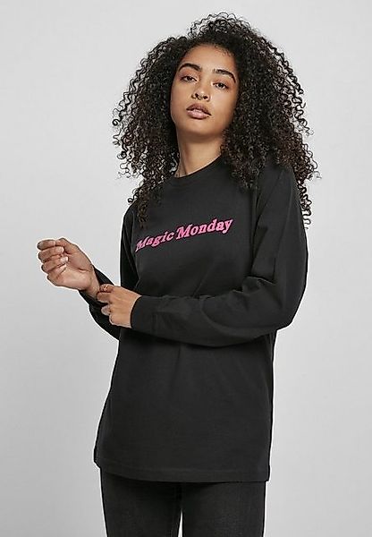 MisterTee Longsleeve "MisterTee Damen Ladies Magic Monday Slogan Longsleeve günstig online kaufen