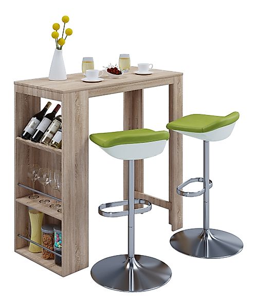 VCM Bartisch Holz Bartisch Tresen Stehtisch günstig online kaufen