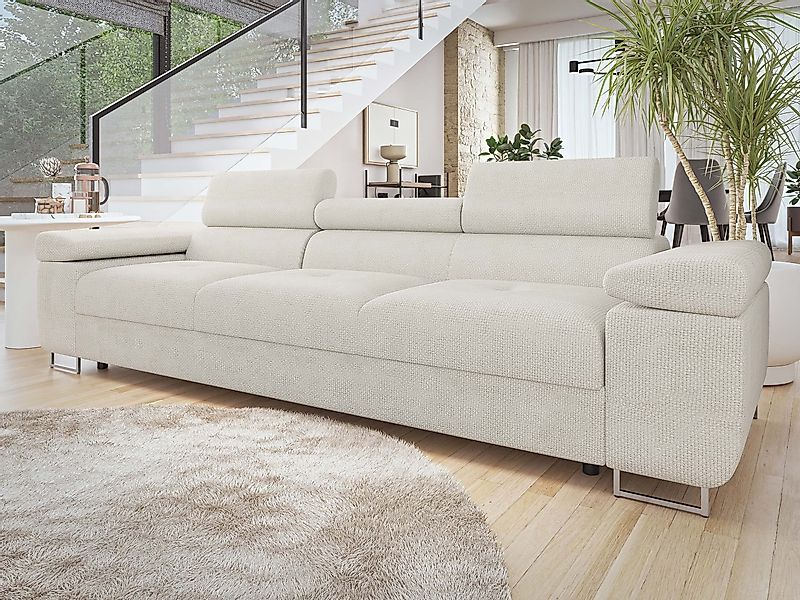 MIRJAN24 Sofa Torezio 3, Einstellbare Kopfstützen, günstig online kaufen
