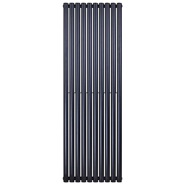 Belrad Paneel Heizkörper Vertikal Doppellagig Schwarz Matt 1800x590 HxB 205 günstig online kaufen
